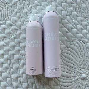 Beachwaver dry shampoo + heat protectant spray - only used once!!!!